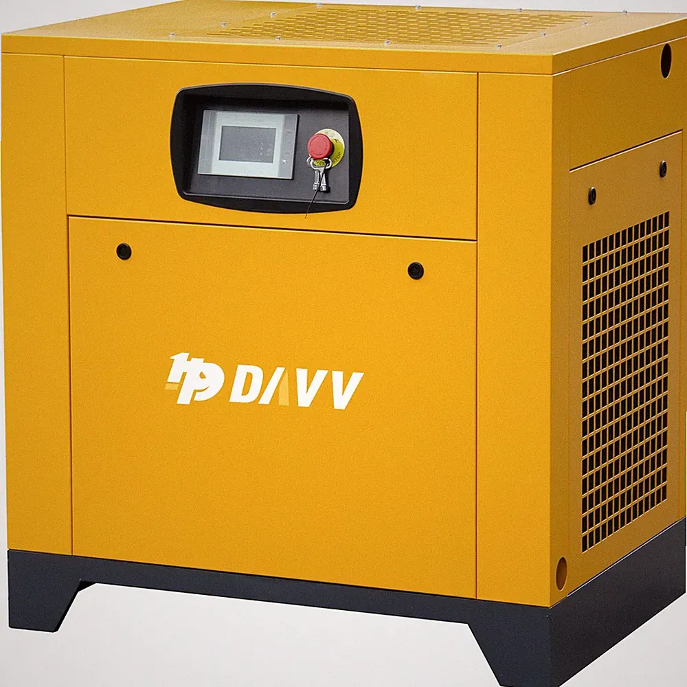 460V 20HP 3Phase 81CFM Variable Speed Drive Rotary Screw Air Compressor 115 PSI