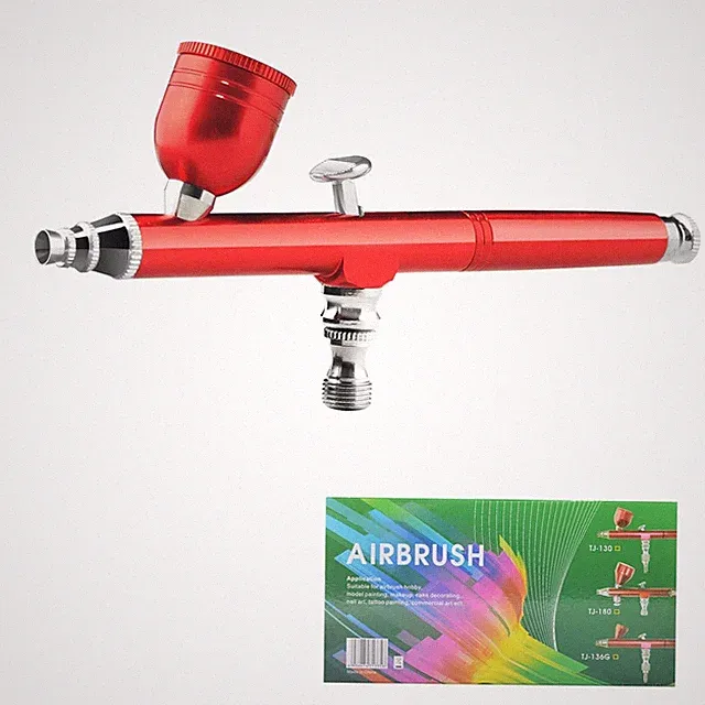 Air Brush Spray Gun for Car Paint Decorating Crafts Nail Art Makeup 0.3mm