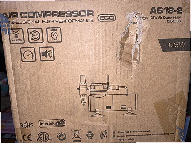 AIRBRUSH KIT COMPRESSOR KIT AIR BRUSH COMPRESSOR AS18-2