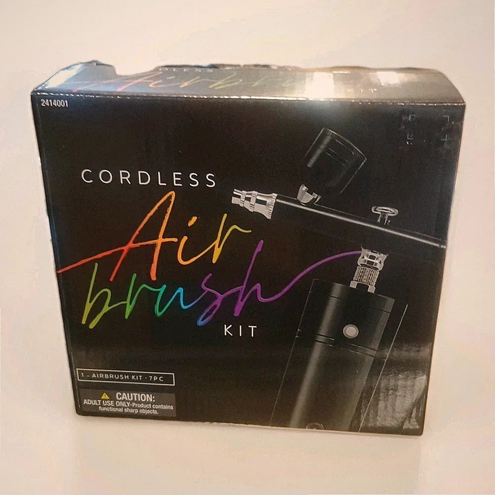 Cordless Air Brush Kit 7 Pc 2414001