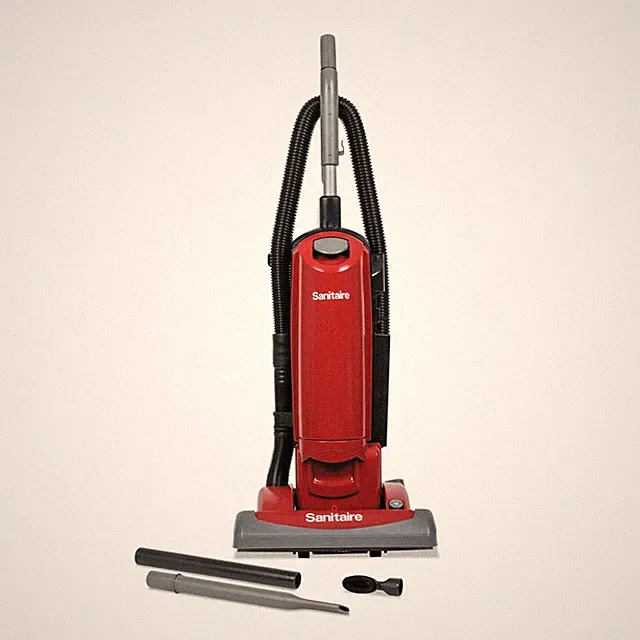 Sanitaire® HEPA Filtration Upright Vacuum, 23 lb., 4.5 qt, Red