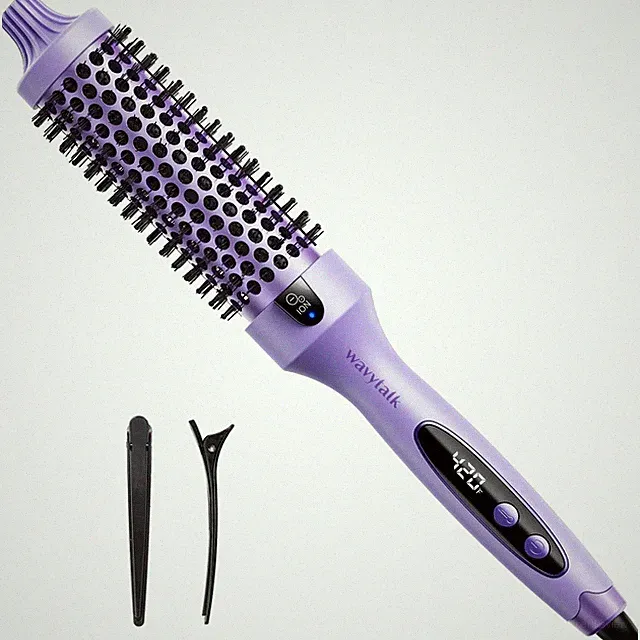 Wavytalk Blowout Express Ionic Hot Air Brush 1.5 Inch Purple